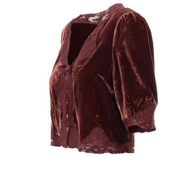 RIXO Top "Ursula" RED Donna 