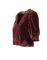 RIXO Top "Ursula" RED Donna 