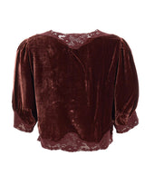 RIXO Top "Ursula" RED Donna 
