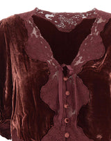 RIXO Top "Ursula" RED Donna 