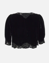 RIXO Top "Ursula" BLACK Donna 