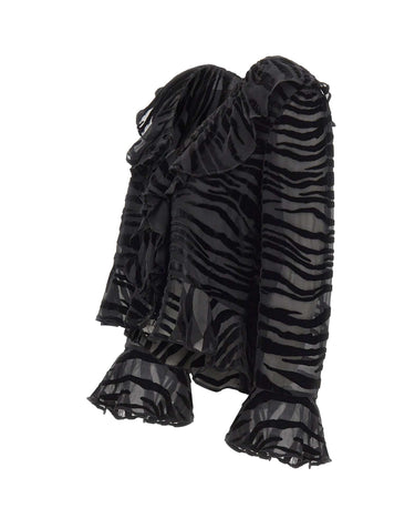 RIXO Blusa "Tracye" BLACK Donna 