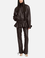 Giacca biker in pelle 115817 1667 ROTATE BIRGER CHRISTENSEN 