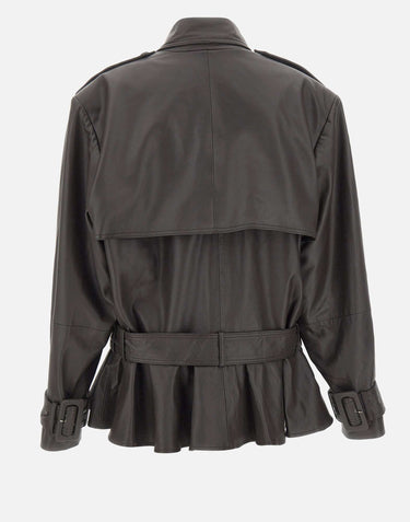 Giacca biker in pelle 115817 1667 ROTATE BIRGER CHRISTENSEN 