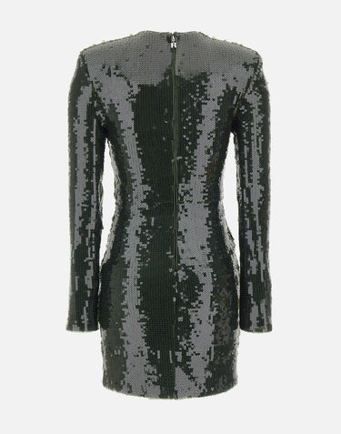 Abito a maniche lunghe con paillettes 116141 265 ROTATE BIRGER CHRISTENSEN 