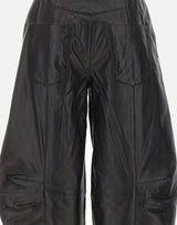 Pantaloni cargo in pelle 116170 100 ROTATE BIRGER CHRISTENSEN 