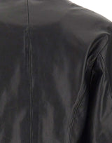 Giacca in pelle aderente 116172 100 ROTATE BIRGER CHRISTENSEN 