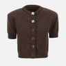 Cardigan in maglia a maniche corte 116186 1667 ROTATE BIRGER CHRISTENSEN 