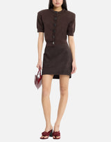 Cardigan in maglia a maniche corte 116186 1667 ROTATE BIRGER CHRISTENSEN 