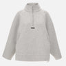 Felpa con mezza zip in scuba 116241 1472 ROTATE BIRGER CHRISTENSEN 