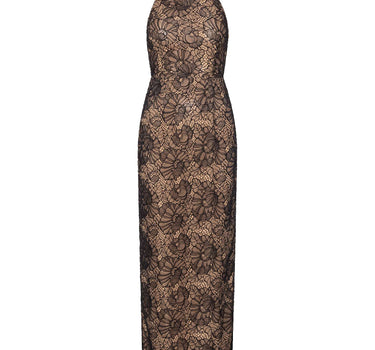 Abito in pizzo con scollo all'americana 116266 100 ROTATE BIRGER CHRISTENSEN 