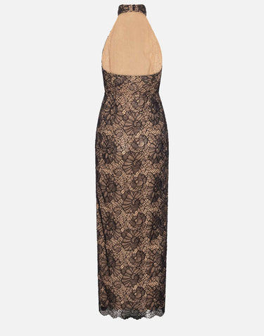Abito in pizzo con scollo all'americana 116266 100 ROTATE BIRGER CHRISTENSEN 