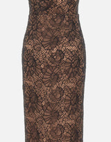 Abito in pizzo con scollo all'americana 116266 100 ROTATE BIRGER CHRISTENSEN 