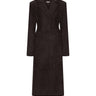 Cappotto lungo in pelle scamosciata 116503 1111 ROTATE BIRGER CHRISTENSEN 