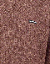 ROTATE Maglione in lana con scollo a V RED Donna 