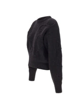 ROTATE Maglia con fiori 3D BLACK Donna 