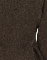 ROTATE Cardigan in maglia con volant BROWN Donna 