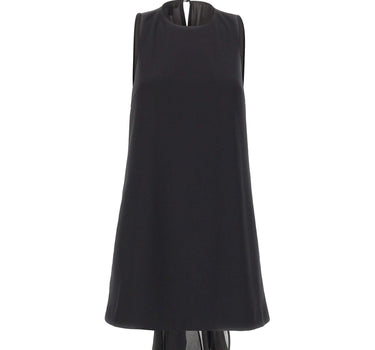 ROTATE BIRGER CHRISTENSEN Abito corto in crêpe BLACK Donna 