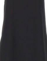 ROTATE Abito corto in crêpe BLACK Donna 