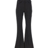 ROTATE Pantaloni a zampa BLACK Donna 