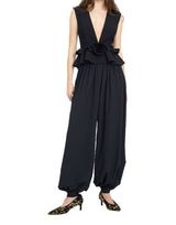 ROTATE Top con dettaglio floreale BLACK Donna 