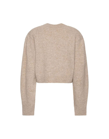 ROTATE BIRGER CHRISTENSEN "Flower Cardigan" BEIGE Donna 