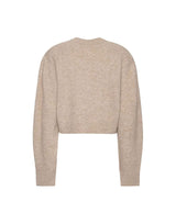 ROTATE "Flower Cardigan" BEIGE Donna 