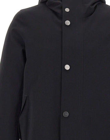 RRD Parka "Surflex Winter Down Under Floating" BLACK Uomo 