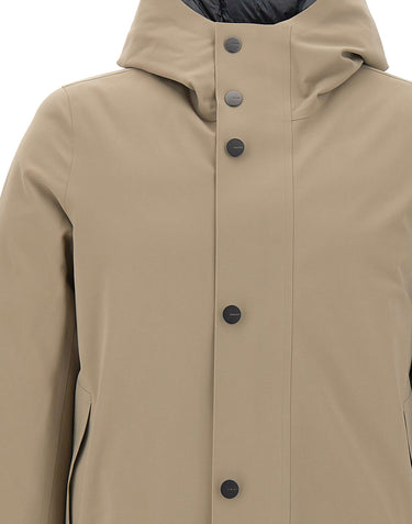 RRD Parka "Surflex Winter Down Under Floating" BEIGE Uomo 