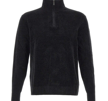 RRD Maglia "Velvet Half Zip" BLACK Uomo 