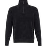 RRD Maglia "Velvet Half Zip" BLACK Uomo 