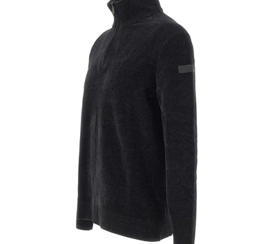 RRD Maglia "Velvet Half Zip" BLACK Uomo 