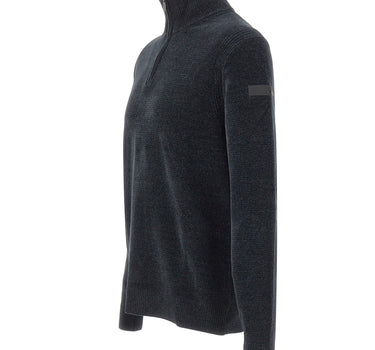 RRD Maglia "Velvet Half Zip" BLUE Uomo 