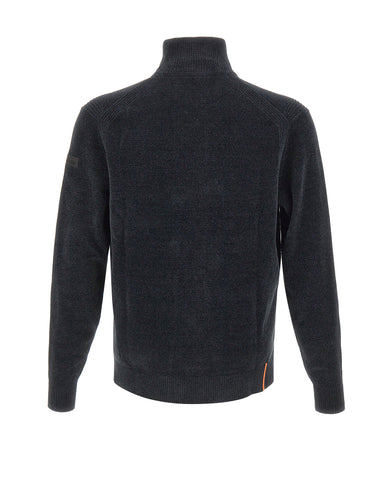 RRD Maglia "Velvet Half Zip" BLUE Uomo 