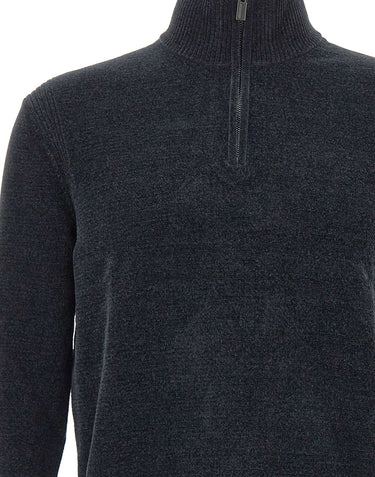 RRD Maglia "Velvet Half Zip" BLUE Uomo 