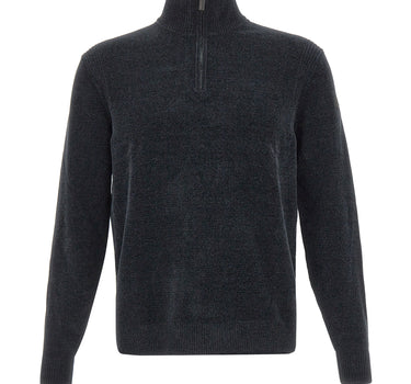 RRD Maglia "Velvet Half Zip" BLUE Uomo 