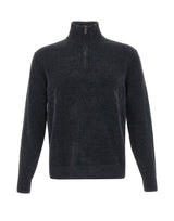 RRD Maglia "Velvet Half Zip" BLUE Uomo 