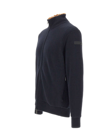 RRD Cardigan in maglia full zip BLUE Uomo 