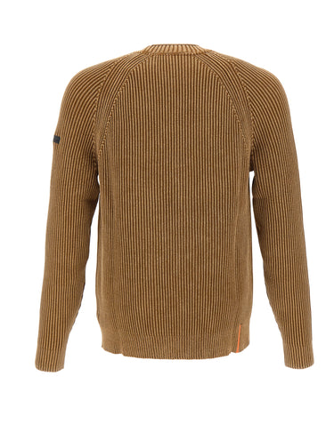 RRD Maglia "Cotton 7 Techno Wash" BROWN Uomo 