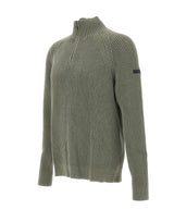 RRD Maglia "Cotton 7 Techno Wash Hal Zip" GREEN Uomo 