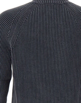 RRD Maglia "Cotton 7 Techno Wash Hal Zip" BLUE Uomo 