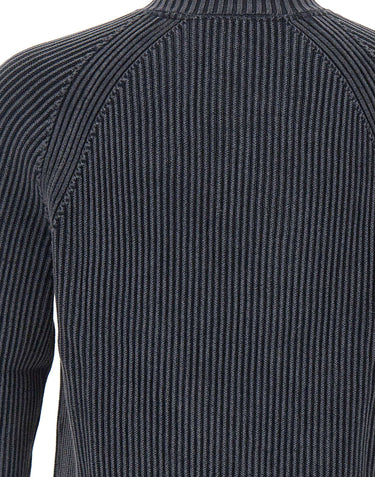 RRD Maglia "Cotton 7 Techno Wash Hal Zip" BLUE Uomo 