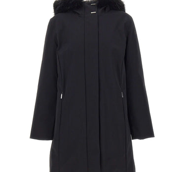 RRD Parka "Surflex Winter Long Fur" BLACK Donna 