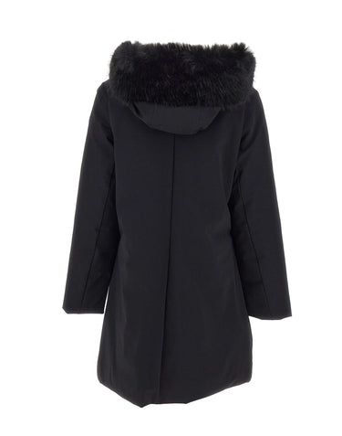 RRD Parka "Surflex Winter Long Fur" BLACK Donna 