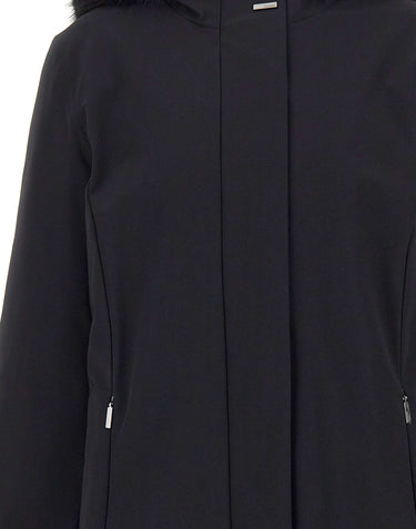 RRD Parka "Surflex Winter Long Fur" BLACK Donna 
