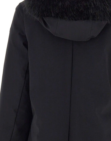 RRD Parka "Surflex Winter Long Fur" BLACK Donna 