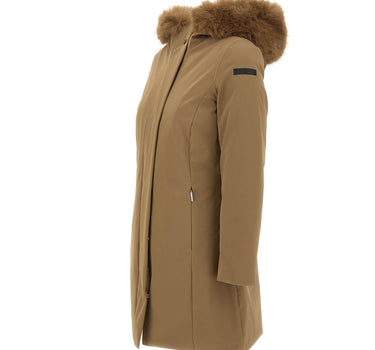 RRD Parka "Surflex Winter Long Fur" BROWN Donna 
