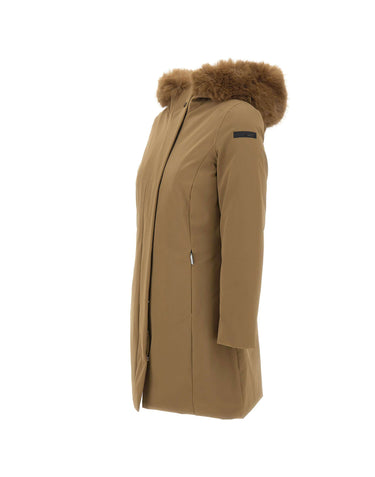 RRD Parka "Surflex Winter Long Fur" BROWN Donna 