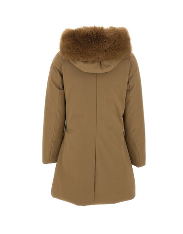 RRD Parka "Surflex Winter Long Fur" BROWN Donna 
