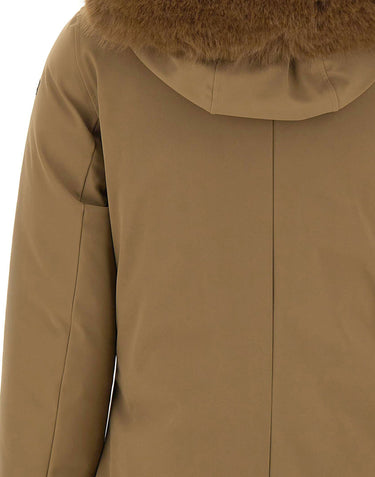 RRD Parka "Surflex Winter Long Fur" BROWN Donna 